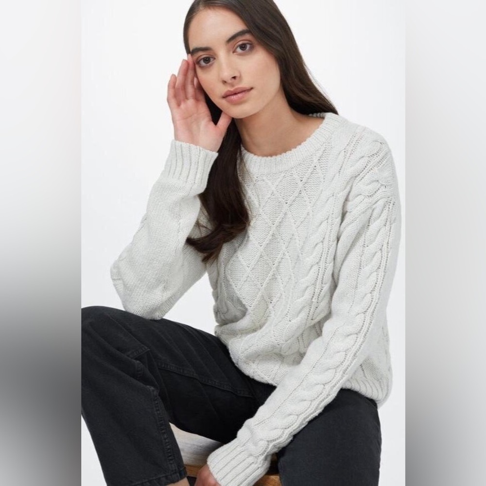Tentree Highline Wool Cable Crew
